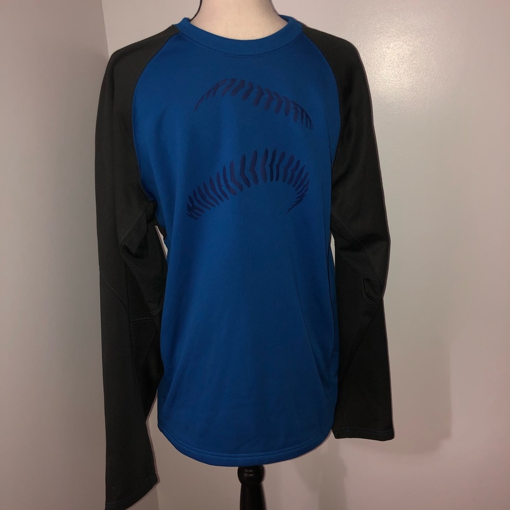 X-Grain long sleeve baseball sweatshirt Size XL